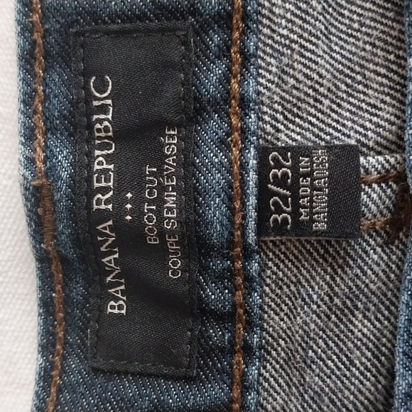 Banana Republic Men's Slim Bootcut Fit Jeans, Overhaul, 32W x 32L - Picture 3 of 9